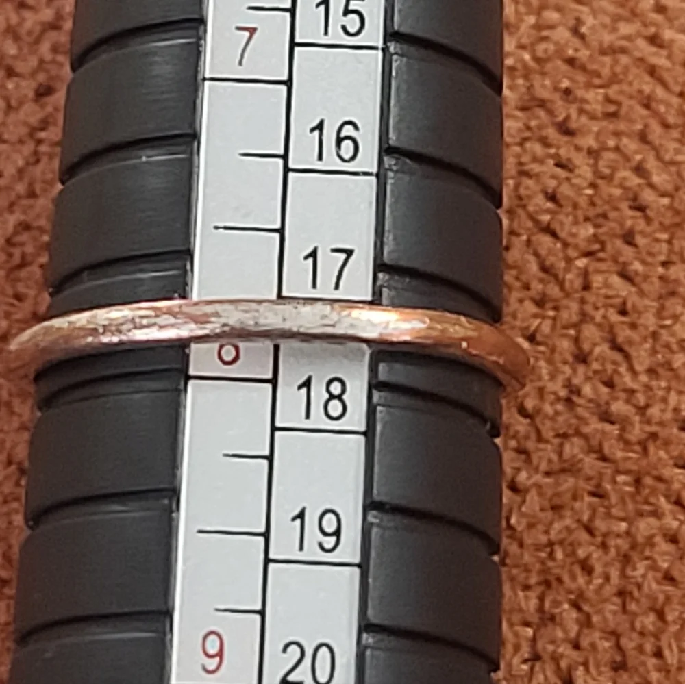 Delicate Sterling Silver Leaf Band Ring 925 - Picture 10 of 12